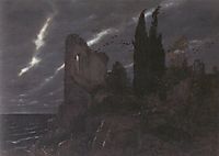 Ruins by the Sea, 1880, bocklin