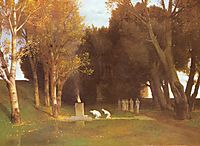The sacred Grove, 1886, bocklin