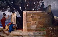 The Sanctuary of Hercules, 1884, bocklin