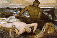Triton and Nereid, 1877, bocklin