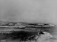 Fort Pierre and the Adjacent Prairie, 1839, bodmer