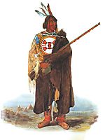 Young Amerindian , bodmer