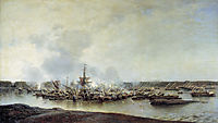 The Battle of Gangut, July 27, 1714, 1877, bogolyubov
