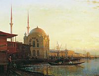Mosque in Istanbul, c.1850, bogolyubov