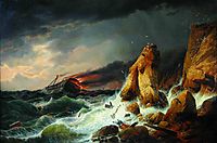 Shipwreck, 1850, bogolyubov