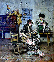 A Guitar Player , 1873, boldini