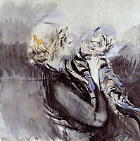 A Lady with a Cat, boldini