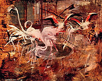 Pink Palace Ibis in the Vesinet, 1910, boldini