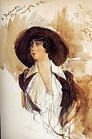 Portrait of Donna Franca Florio , 1912, boldini