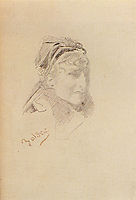 Portrait Of Sarah Bernhardt, boldini
