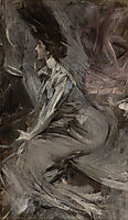 Sitting Lady (The Talk), 1905, boldini