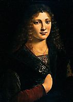 Portrait alleged to be of Anne Whateley (in fact likely to be Girolamo Casio), 1495, boltraffio