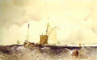 At the English Coast, 1825, bonington
