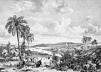 Green fields at the boards of Rio das Velhas, c.1828, bonington