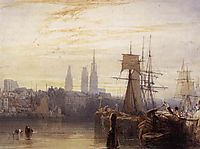 Rouen, 1825, bonington