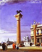 St. Mark-s Column in Venice, c.1827, bonington