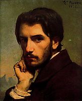 Self-portrait, 1855, bonnat