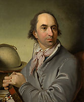Portrait of Alexander Semenovitsch Chvostov, 1801, borovikovsky