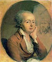 Portrait of Dmitry Levitzky, 1796, borovikovsky