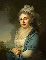 Portrait of E. I. Nekludova, 1798, borovikovsky