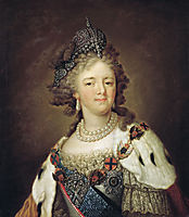 Portrait of Empress Maria Fyodorovna, borovikovsky