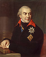 Portrait G.S. Volokonsky, 1806, borovikovsky
