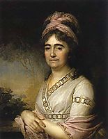 Portrait of Martha Arbeneva, 1798, borovikovsky