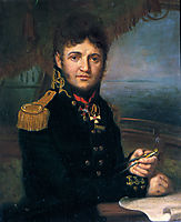 Portrait of Yuri F. Lisyansky, 1810, borovikovsky