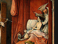 Death and the Miser (detail), bosch