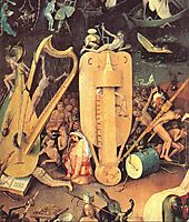 Garden of Earthly Delights, detail of right wing, 1500, bosch