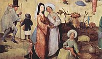 Haywain (detail), 1500, bosch