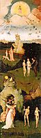 Haywain, left wing of the triptych, 1485-1490, bosch