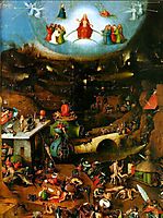 Last Judgement, central panel of the triptych, 14, bosch