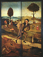 The Path of Life, outer wings of a triptych, 1500-1502, bosch