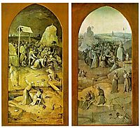 Temptation of Saint Anthony, outer wings of the triptych, 14, bosch
