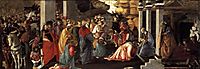 Adoration of the Magi, 1465-67, botticelli