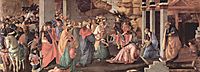 Adoration of the Magi, 1467, botticelli