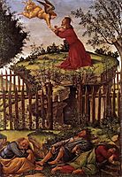 Agony in the Garden, 1500, botticelli