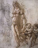Allegory of Abundance, 1480-85, botticelli
