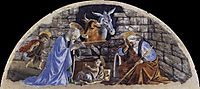 The Birth of Christ, 1476-77, botticelli