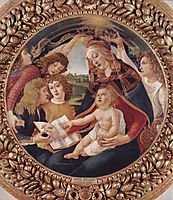 Madonna del Magnificat, 1485, botticelli