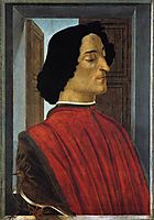 Portrait of Giuliano de Medici, 1476-77, botticelli