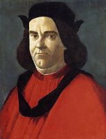 Portrait of Lorenzo di Ser Piero Lorenzi, 1490-95, botticelli