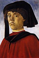 Portrait of a young man, 1469, botticelli