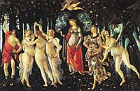 Primavera, 1478, botticelli