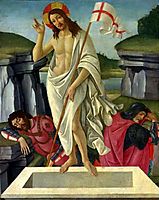The Resurrection, c.1490, botticelli