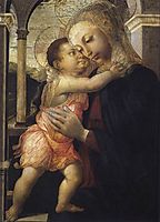 Virgin and Child, 1467, botticelli