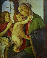 The Virgin and Child with the Infant St. John, botticelli