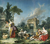 The Fountain of Love, 1748, boucher