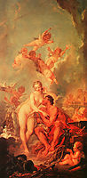 The Visit of Venus to Vulcan, 1754, boucher